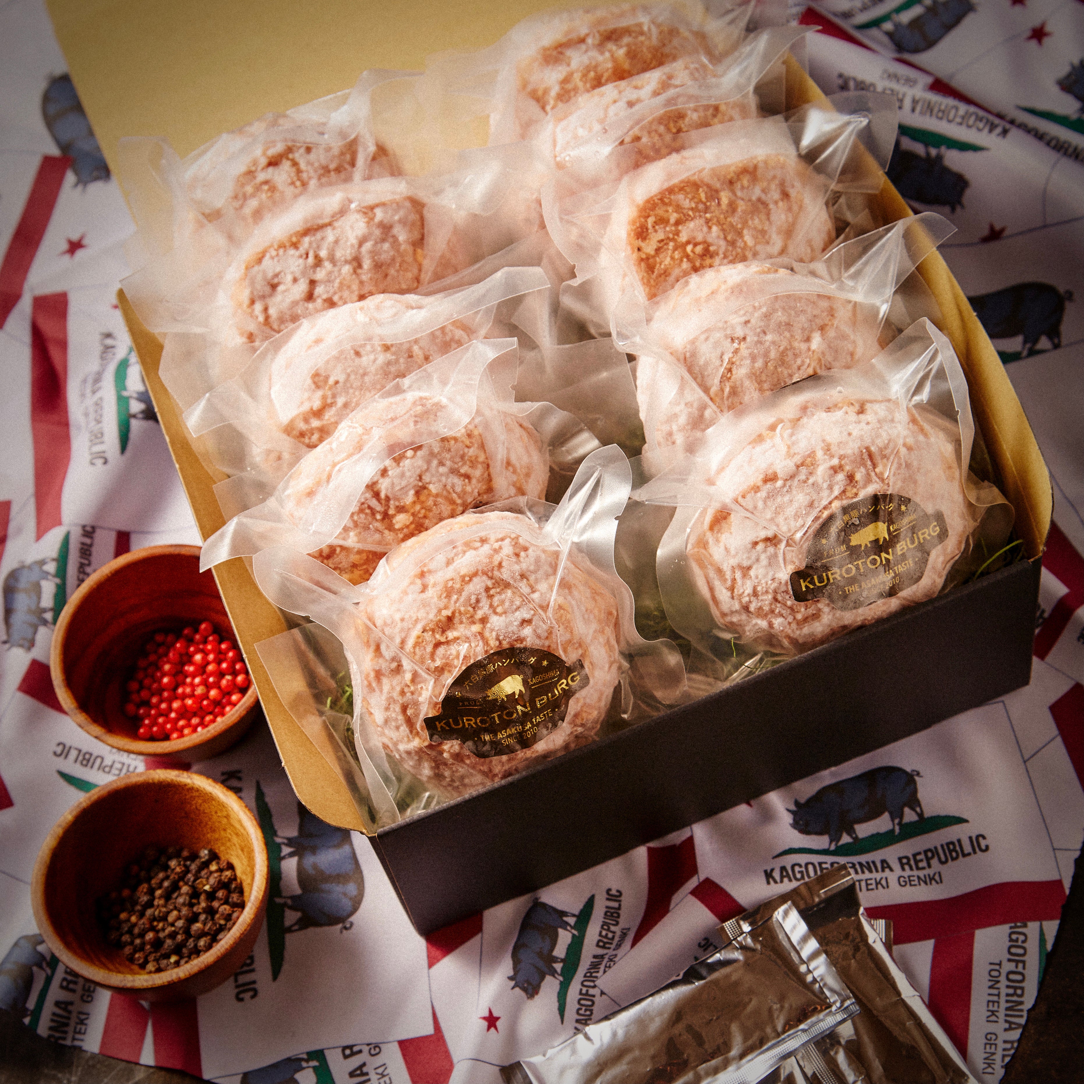 GMC薩摩黒豚ハンバーグ パティ8個入