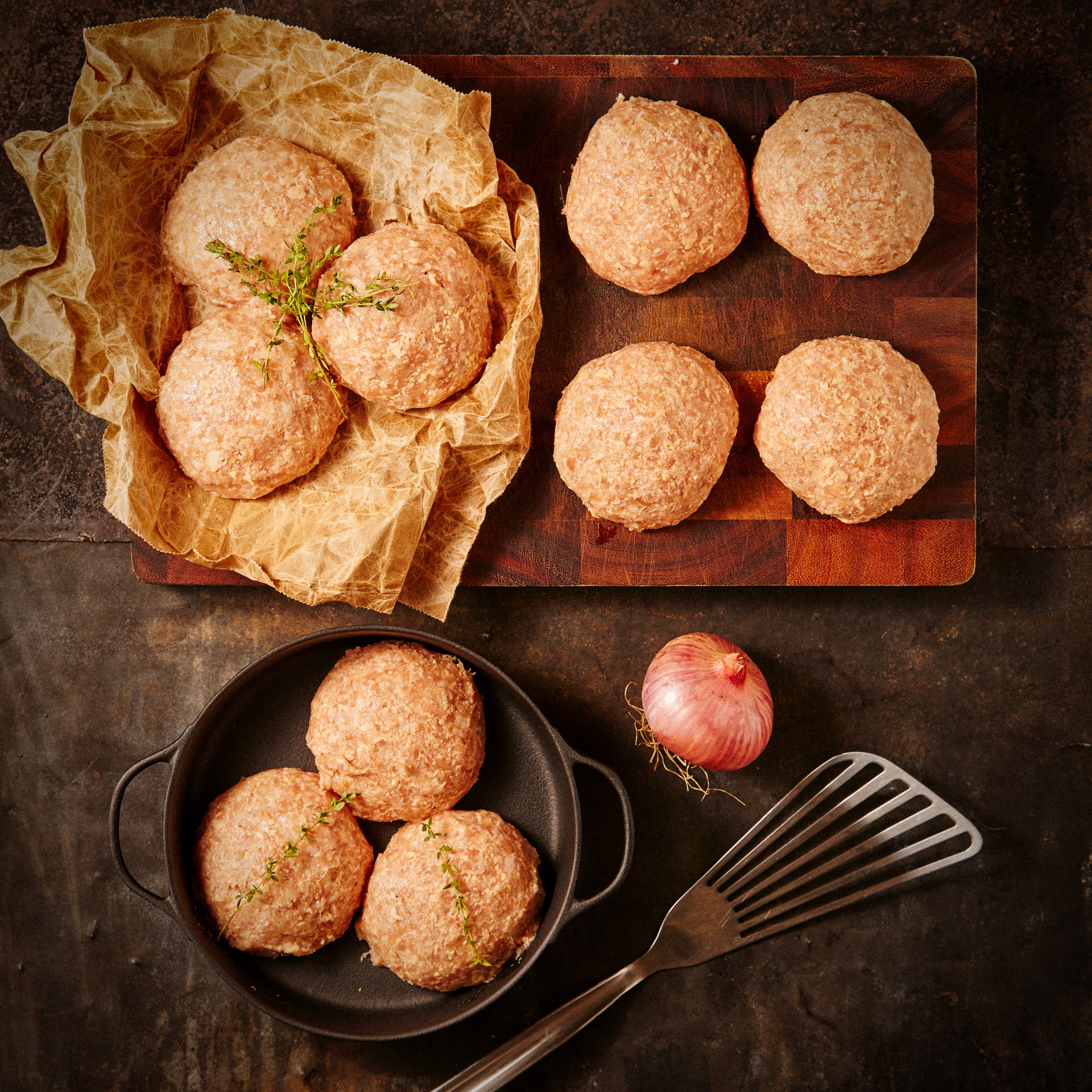 GMC薩摩黒豚ハンバーグ パティ8個入