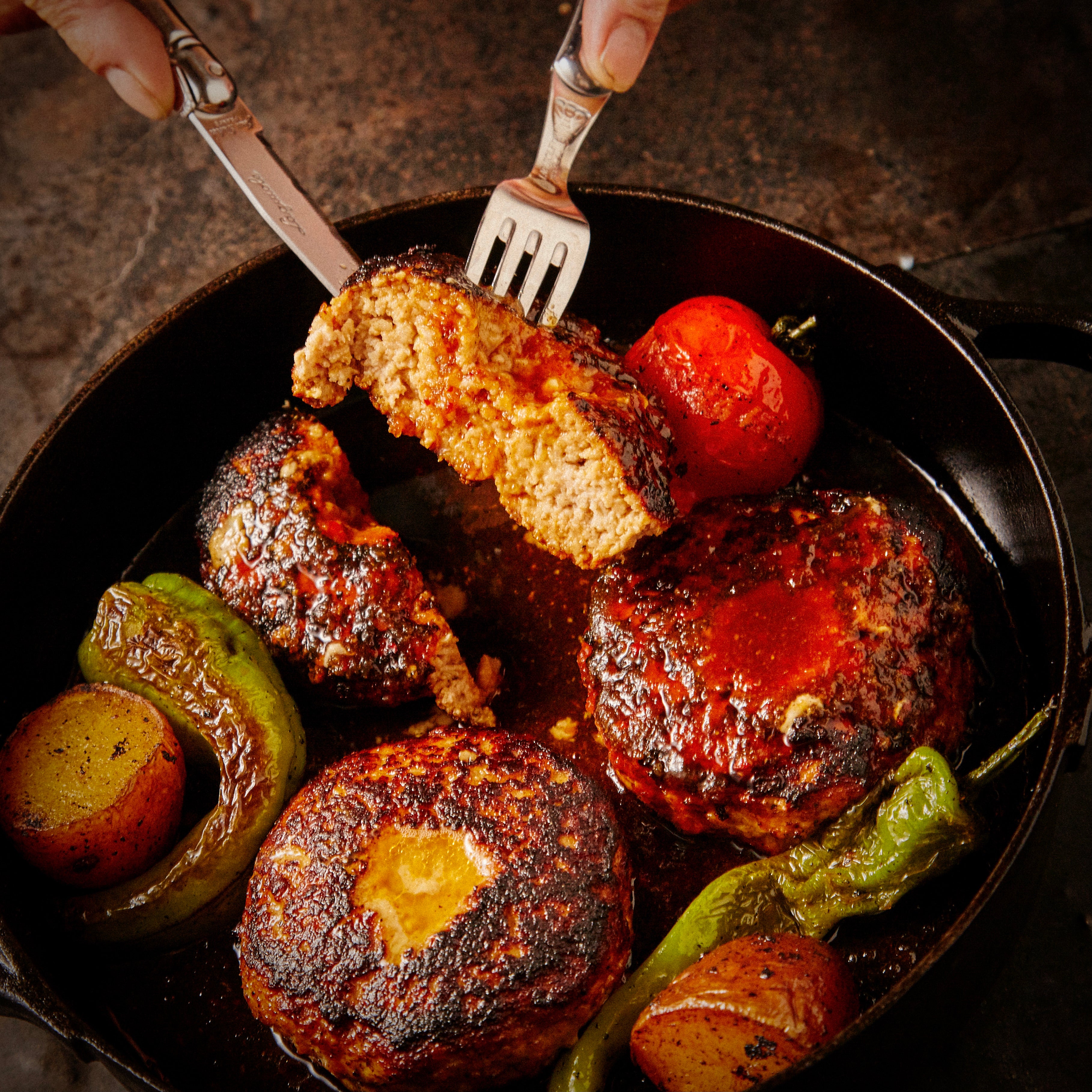 GMC薩摩黒豚ハンバーグ パティ8個入