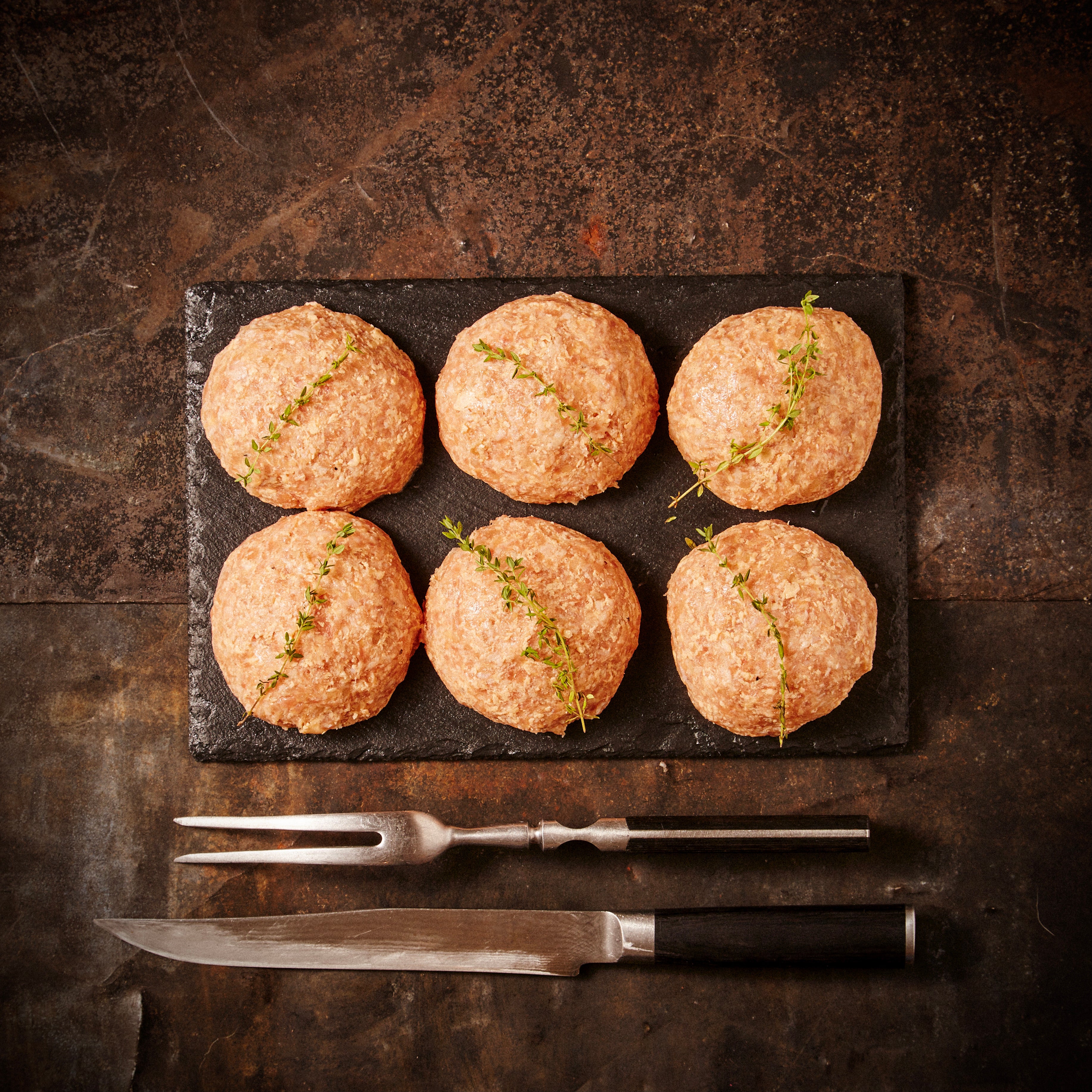 GMC薩摩黒豚ハンバーグ パティ6個入 | Genki Meat Cheers